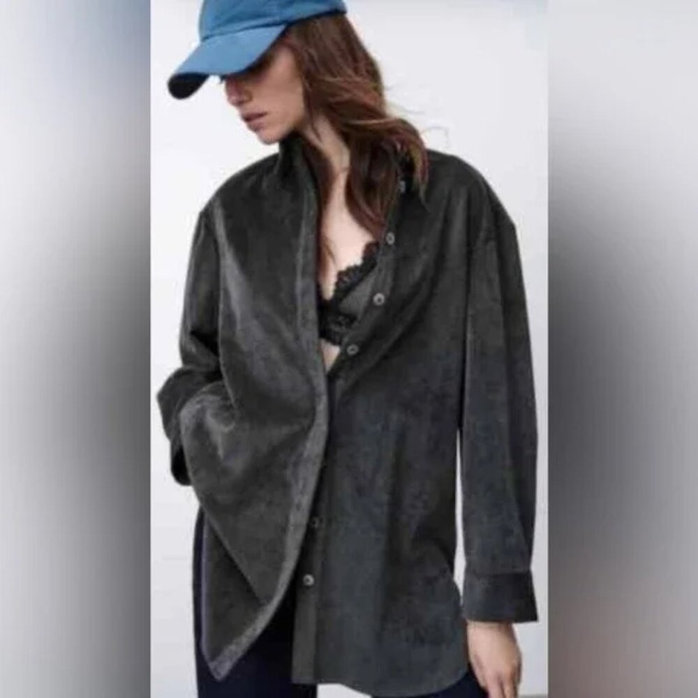 Zara corduroy tunic